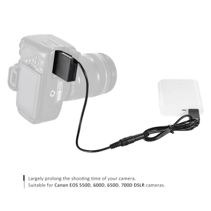 DR-E8 DCバッテリー,電源バンク,アダプター,ケーブル - Wedding Power Supply のレビューと価格