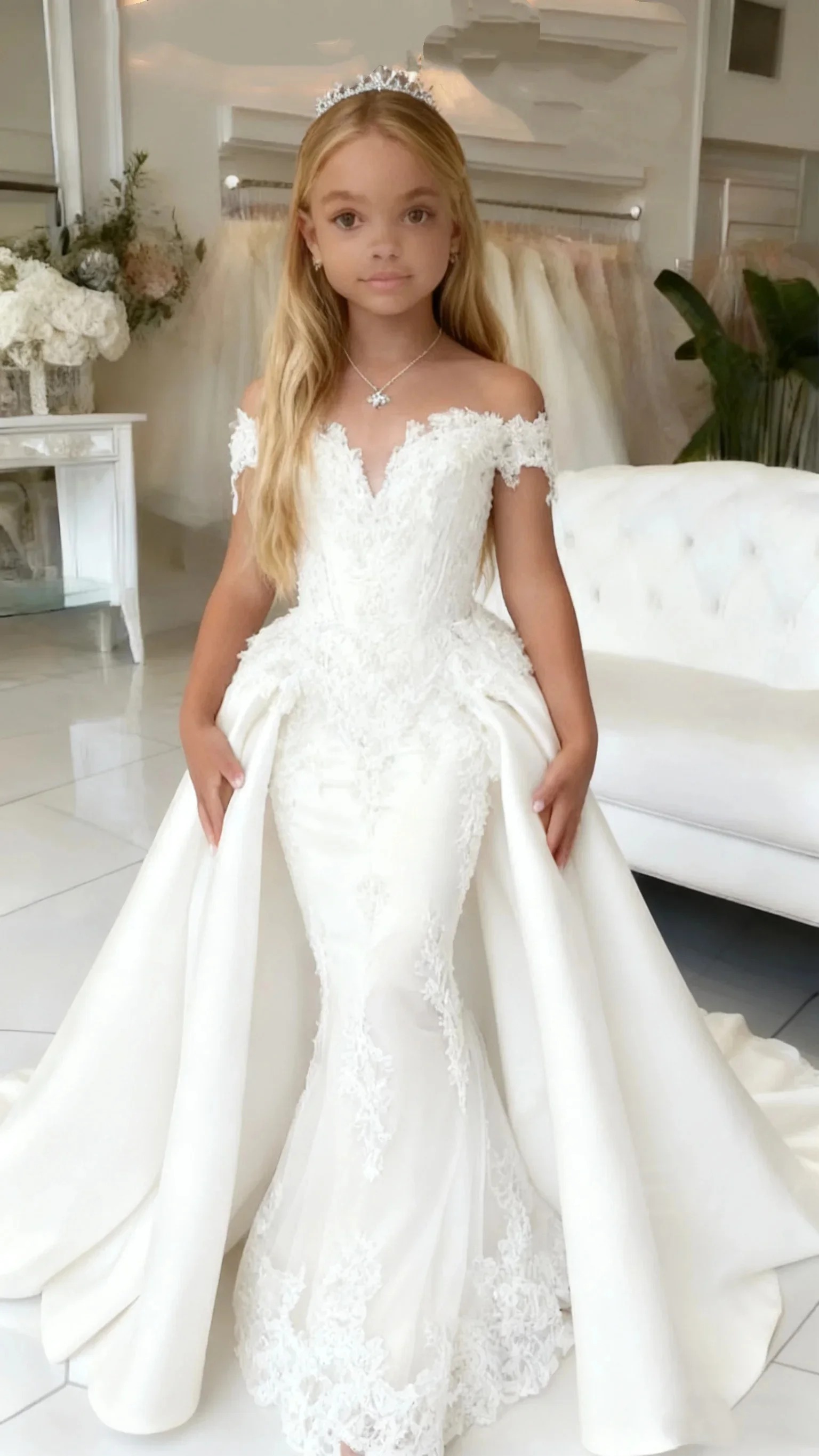ウェディングドレス 誕生日パーティードレス カスタムフラワー - Bridal Sash Ribbon のレビューと価格