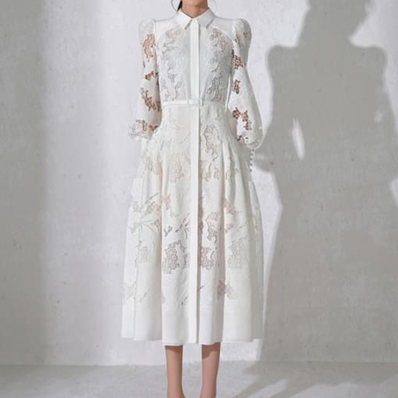 女性のための豪華なレースのドレス,長袖,白い色,イブニングド - Bridal Sash Ribbon のレビューと価格